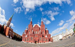 莫斯科红场全景图，历史的烙印，文化的瑰宝