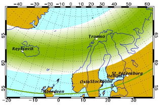 极光观测范围多大
