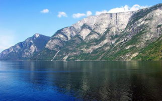 挪威峡湾水深