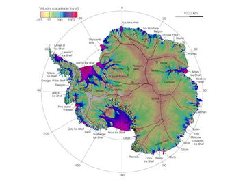 南极洲著名的自然景观