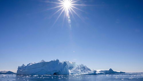 格陵兰岛的冰川融化主要与什么有关